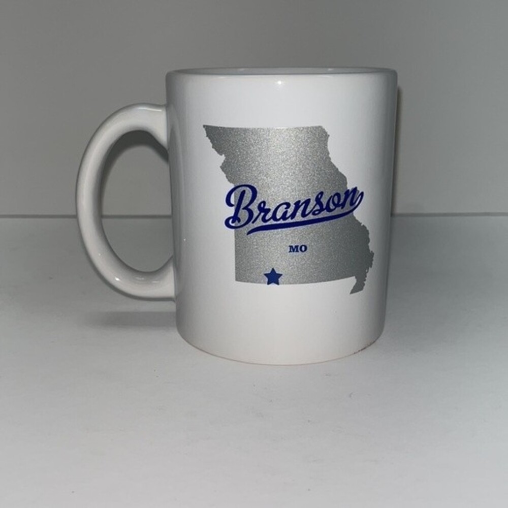 Branson Missouri Souvenir Ceramic Coffee Mug Tea Cup 12 Oz